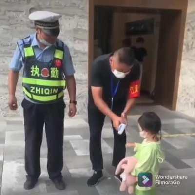 Sir, could you check our temperature?