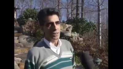 Turkish Journalist Ugur Dundar Beating a Man