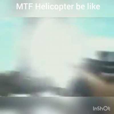 Seems like the MTF do not have enough helicopters