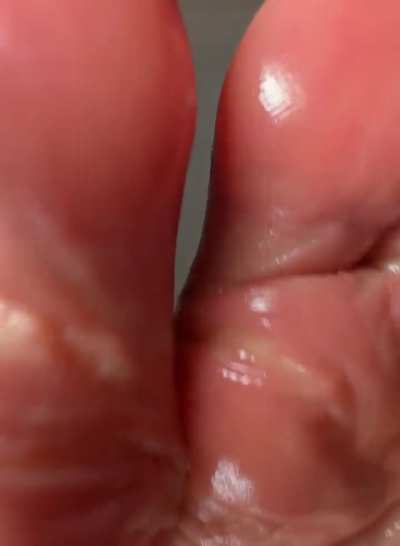 Stomp on you with my oily feet