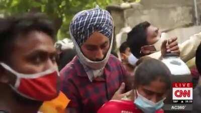 CNN's report on india's devastating covid situation.
