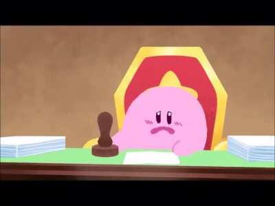 Kirby disapproves your meme (nuuuuuu kirby)