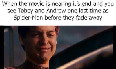 I feel so empty inside after the movie, but I had a blast. (NWH spoilers)