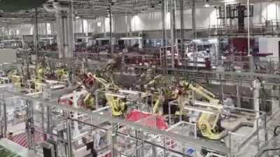 Tesla China Model 3 Production Timelapse