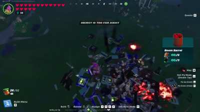 I was playing with my bf and this tnt barrel randomly launches itself 