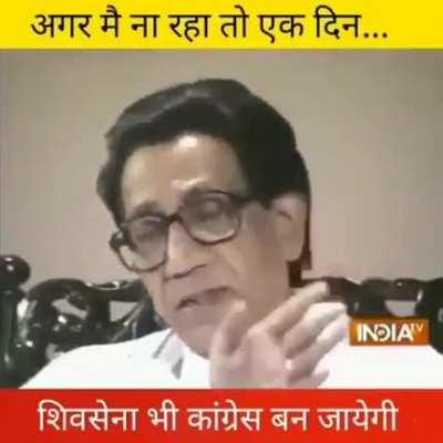 He had predicted it...