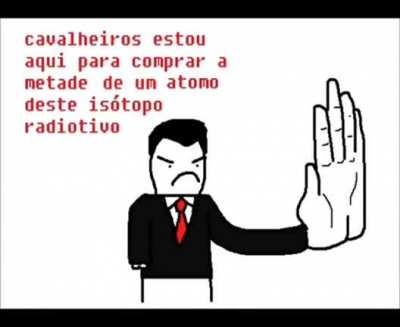 Oh não, é o Césio Russoumano 😳😳