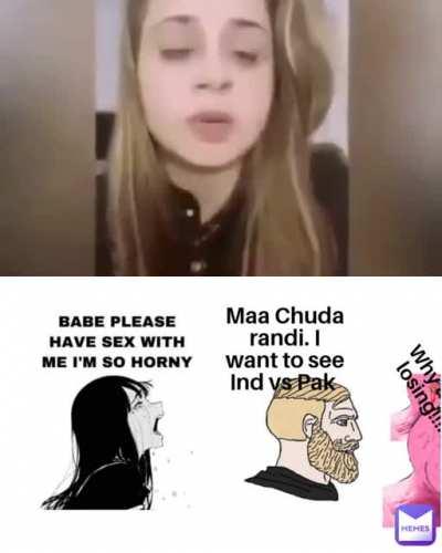 Suhagraat to baad me kar sakte ho. Par IND vs Pak nahi