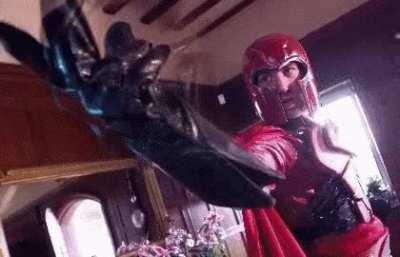 Psylocke's magnetic zipper