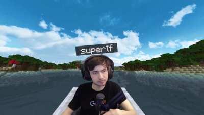 super faces his fear