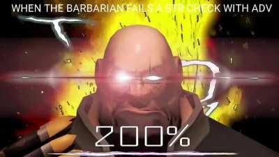 Never trust your Click Clacks while rolling with advantage no matter how high your stats are