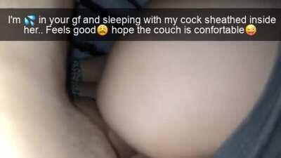 Your best friend was staying over so she kicked you out of the bedroom