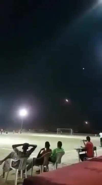 Just a normal football match in Yemen