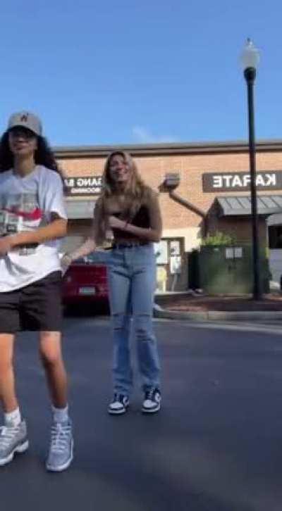 Madison Bailey throwing it back 