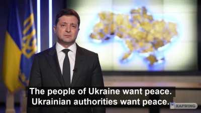 President Zelenskyy's heartbreaking, defiant speech to the Russian people [English subtitles]