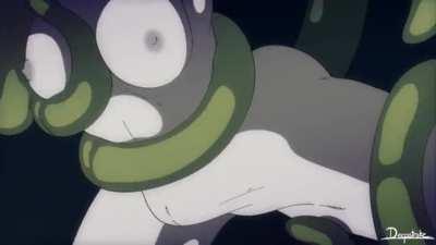 BeastBoy shows off his skills to Raven [Teen Titans] (deepstroke)