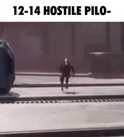 Longest grunt voiceline when a pilot is in vicinity