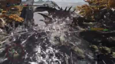 Rathian forgot how to fly
