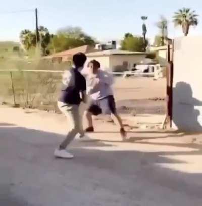 Never in my life have I seen someone get knocked out of reality and knocked back into it