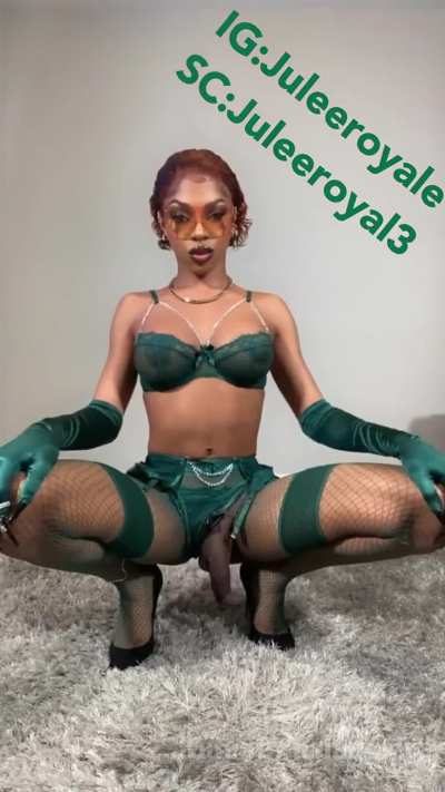 Her dick is far from modest