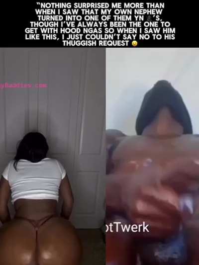 Hood nga got into my nephew and I ain&rsquo;t complaining 😶