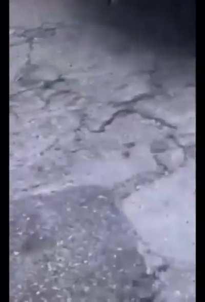 Man took it like a champ