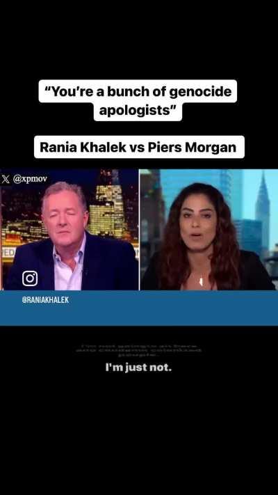 Lebanese-American lioness Rania Khalek (Journalist from Breakthrough News) went in all alone against 4 different Zionists/Zionist sympatizers at the Pierce Morgan show and put them all in their place.