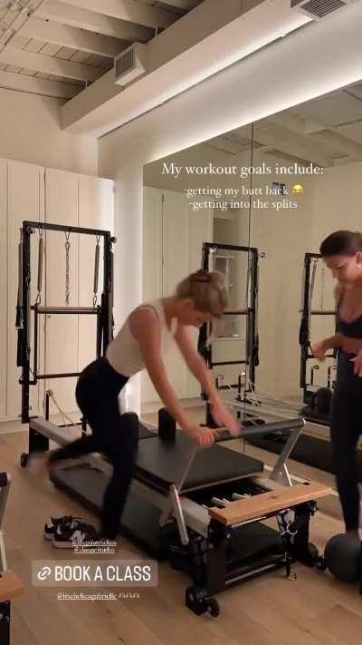 Getting her butt back 