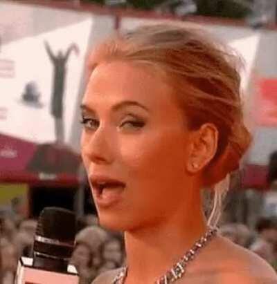 Scarlett Johansson loves licking the cum from her face