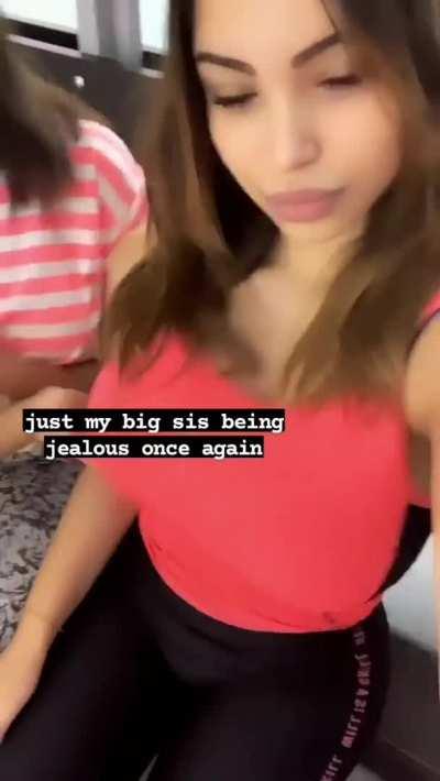 Jealous big sister