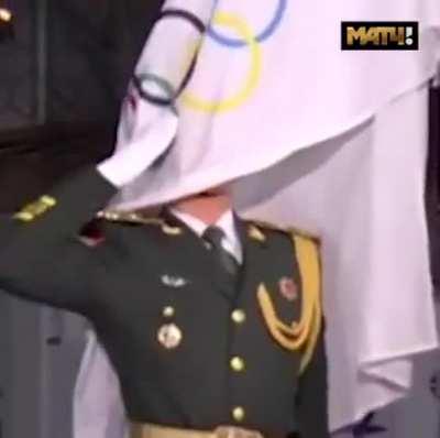 I cant tell if the guy meant this to happen or olif its a mistake.