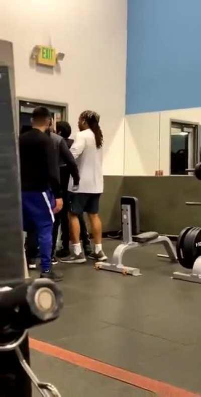 Why you don't fight someone 3 times your weight.