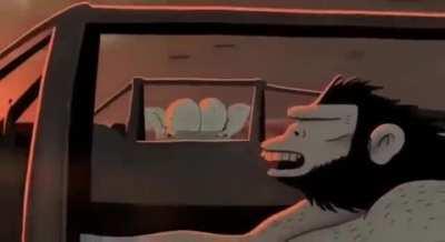 Evolution of human destruction