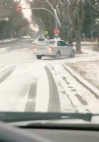 Gotta be careful when it rains and snows