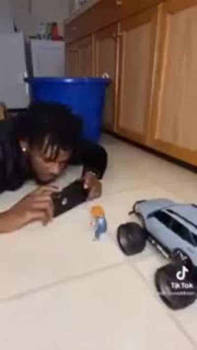 It's really hard to see small people .......