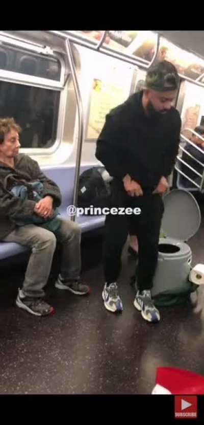 One way to social distance