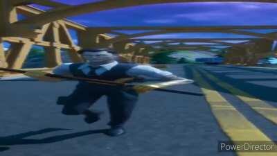 Midas on his way to tell Meowscles he lives