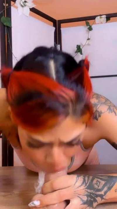 could u use my head to cover all your huge cock