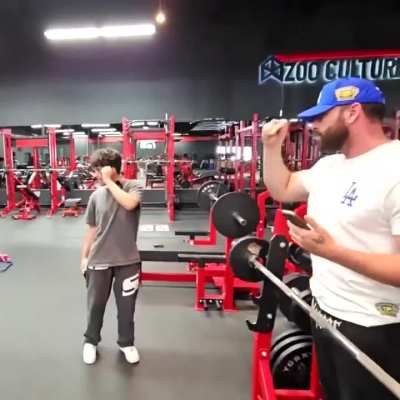 When the main character runs into the protagonist