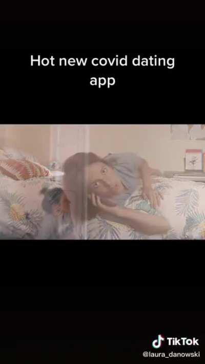 COVID dating app