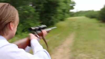 An endangered species right there