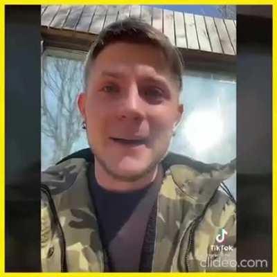 Ex-Russian man breaks down from guilt (translated)