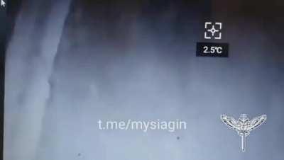 A Russian Soldier decided to take a walk at night, to breathe in the air. He was discovered by the drone operator of the 231st Dnipro Battalion of the Military Intelligence Service, and somehow the walk did not go well. Donetsk region