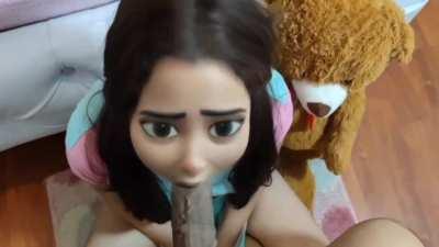 Daddy Pounding His Property