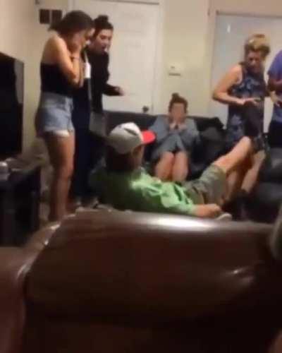 Cannonball at the party