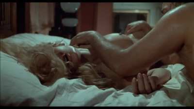 Stephanie Beacham tied up and sweaty sex scene!