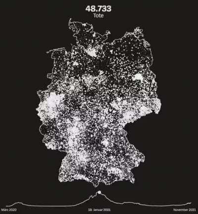[OC] 100,000 Corona deaths in Germany