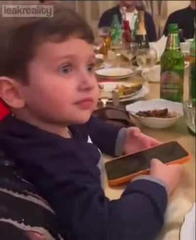 Little Boy's Expression Sums-Up This Wedding Event...