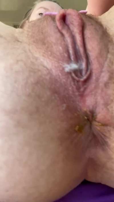 I got too messy for most while I was masturbating hehe