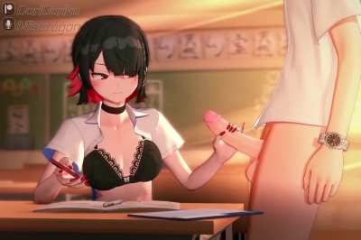 She’s not very interested but will help out anyway